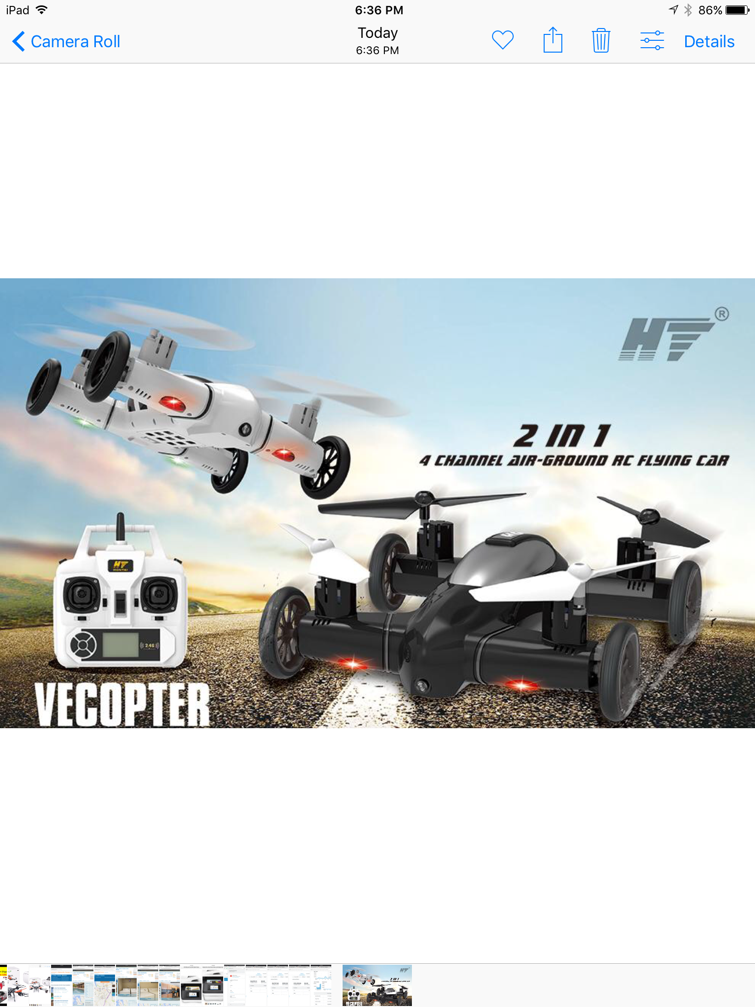 F809 rc cheap flying car